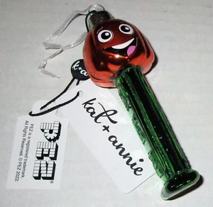 Adorno de Navidad Kat + Annie PUMPKIN PEZ - Imagen 1 de 1
