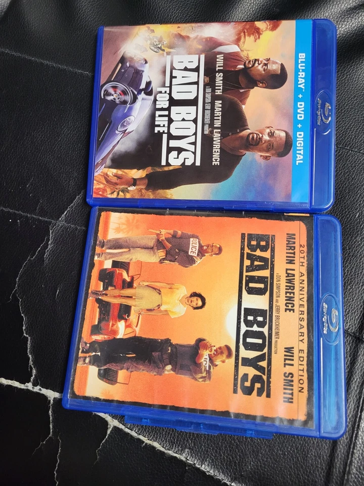 LOT OF 2: Bad Boys [BLU-RAY] + BAD BOYS FOR LIFE [Blu-ray+ DVD] - Image 1 of 2