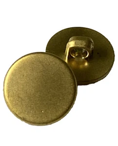 Paquete de 6 botones blazer de oro satinado de 15 mm / 24 L - Imagen 1 de 5