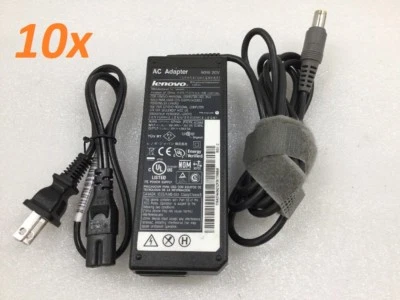 Lote de (10) - Adaptador de CA para portátil Lenovo 90W 20V-4.5A OEM T410 T420 T510 T520 T60 Foto 1 de 3