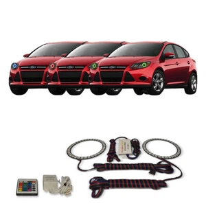 Kit de halo de faros IR RGB multicolor para Ford Focus 12-15 - Imagen 1 de 6
