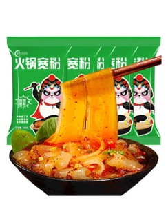 Chuan Bao olla caliente instantánea fideos anchos 250 g x 1 bolsa - Imagen 1 de 4