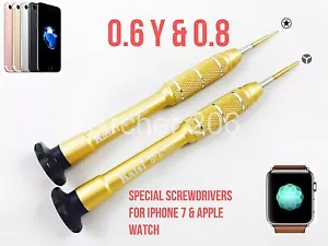 For iPhone 7 8 XS 11 12 13 14 SE Screwdriver Y0.6 0.8 Repair P2 Y000 open tools - Picture 1 of 6