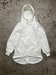Nike White Fishtail Parka Cotton Poly Size Women’s M 237105-105 - Picture 1 of 10