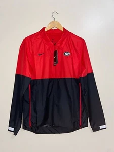 Nike UGA Dawgs Georgia Bulldogs Football On Field Jacket CQ5103-657 Mens S NEW - Picture 1 of 6