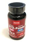Jarrow Formulas Methyl B-12 Folate Bioactive Vitamin B12 B6 60 Chewable Exp07/24