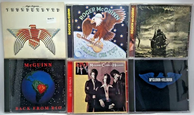 Roger McGuinn CD Lot : Back From Rio, Cardiff Rose, w/ Hillman .... "The Byrds" Foto 1 de 4