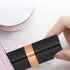 (Bright Black)Compact Cute Lipstick Shape Mini Electric Hair Remover Face PLM