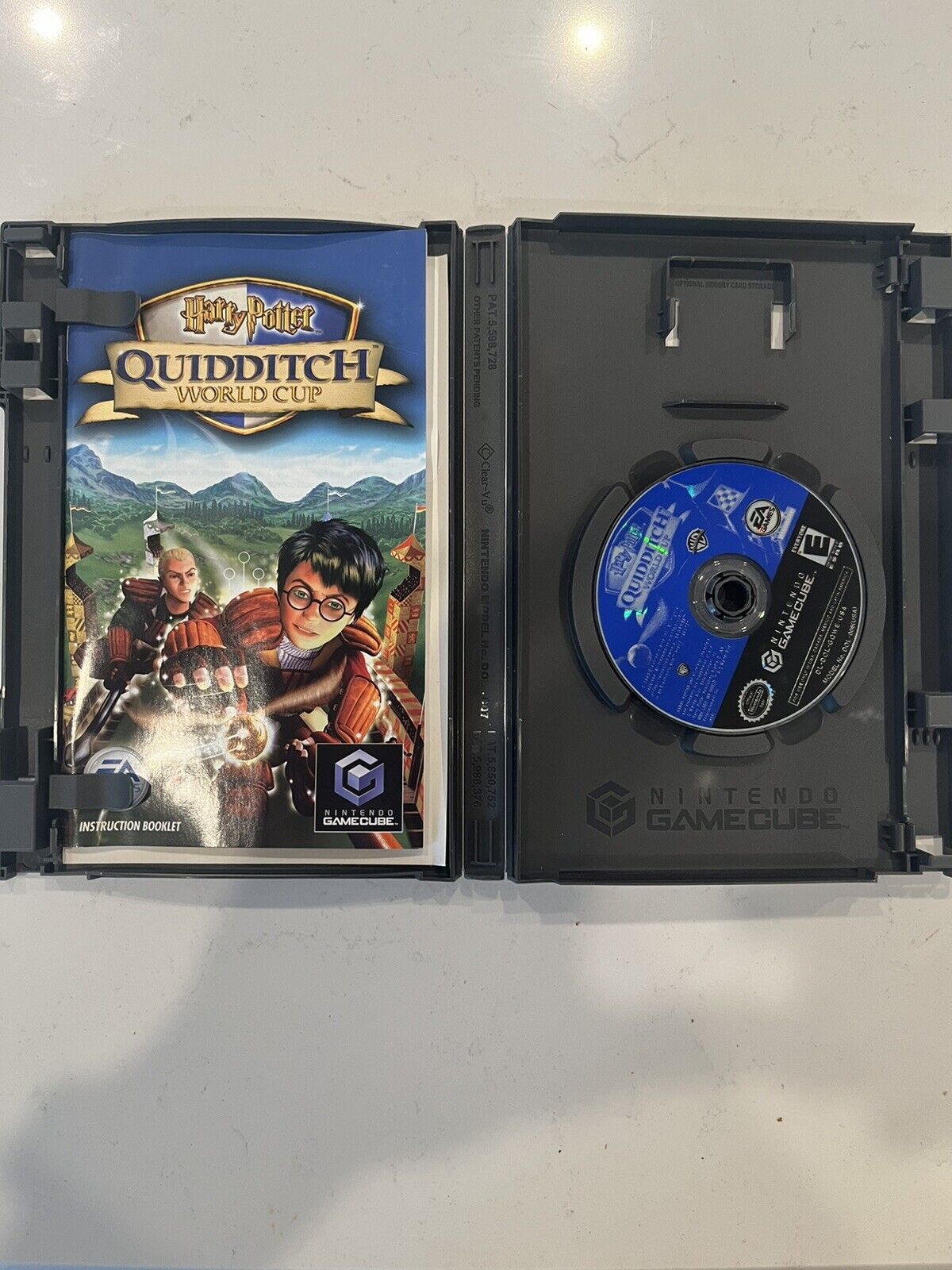 Harry Potter: Quidditch World Cup (Nintendo GameCube, 2003) CIB, Manual, Tested