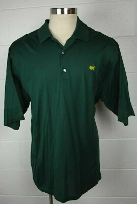 Mens Augusta National Golf Shop Masters Green Polo Shirt Mercerized Cotton XL - Image 1 of 4