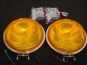 Vintage JDM Glass fog lamp Round Medium Size made by KOITO - Picture 1 of 5