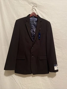 IZOD Boys Navy Blue 2 Buttons Blazer Jacket Lining size 8 Regular NEW with tags - Picture 1 of 7