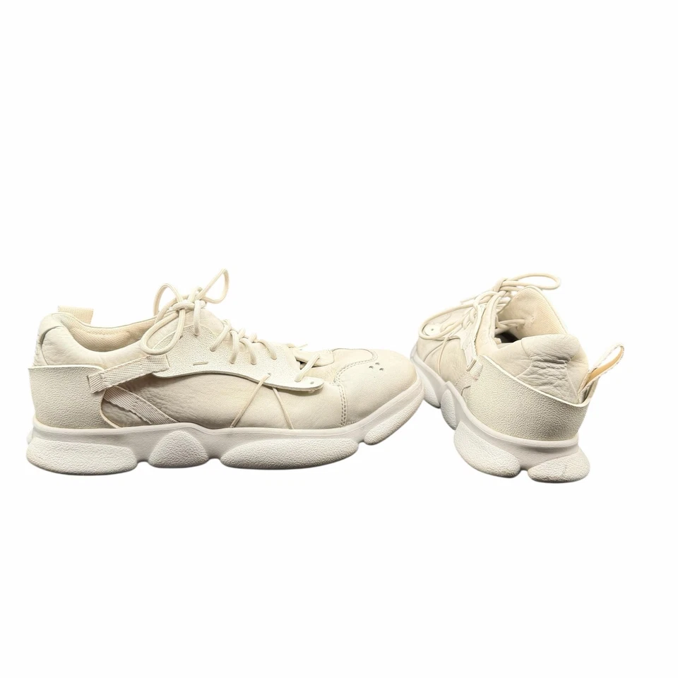 Zapatilla deportiva Camper Karst K100845-001 blanca de cuero sin teñir para hombre EU42/US9 Foto 1 de 4