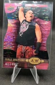 2022 Upper Deck Allure AEW Title Ambitions Pink /100 #TA-31 Matt Hardy Card - Picture 1 of 2