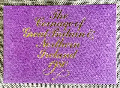 GB DECIMAL PROOF SET - 1980 ++ 45th BIRTHDAY / ANNIVERSARY GIFT !++ [999-40b] - Image 1 of 4