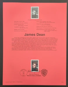 32c James Dean 1996 página de recuerdo Scott # 3082 SP1210 - Imagen 1 de 1
