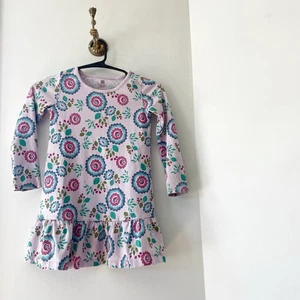 Tea Collection Bolivia Blooms Ruffle Dress | Size 6 - Picture 1 of 4
