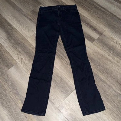 Elie Tahari Women’s Dark Wash Blue Pants – Size 8, Rayon Blend, Jeggings - Image 1 of 4