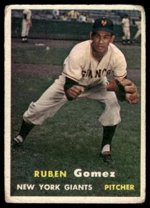 1957 Topps #58 Ruben Gomez - Picture 1 of 2