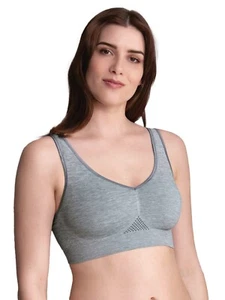 Mastectomy Bra Lotta by ANITA 5739X S-2XL Grey Melange - Picture 1 of 7