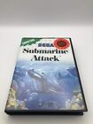 Submarine Attack Sega Master System W/Manual 8 Bit Retro 1990 #1003