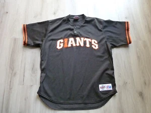 Vintage 90s SF GIANTS Authentic Diamond Collection Majestic Practice Mesh Jersey - Picture 1 of 9