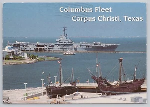Portaaviones Corpus Christi Texas, Flota Columbus Marina de los Estados Unidos, postal de colección - Imagen 1 de 2