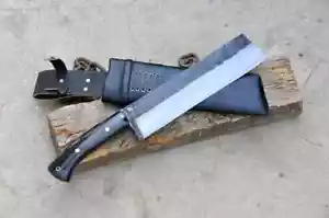 CUSTOM HANDMADE DAMASCUS CLEAVER KNIFE, GIFT CHEF CHOPPER BUTCHER KITCHEN KNIVES - Picture 1 of 5