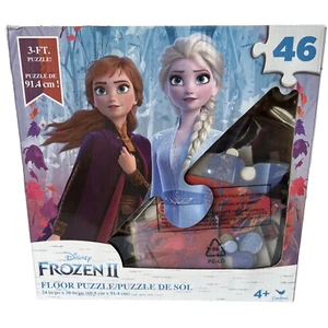 Cardinal Disney Frozen 2 Elsa & Anna Jumbo 46-Piece 3-Foot Floor Puzzle #5089 - Picture 1 of 6