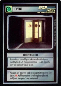 Star Trek CCG 1E Reflections REVOLVING DOOR NM/MINT - Picture 1 of 1