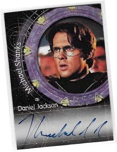 Stargate Season 4 - A13 Michael Shanks - Daniel Jackson Autograph/Auto Card - Picture 1 of 3
