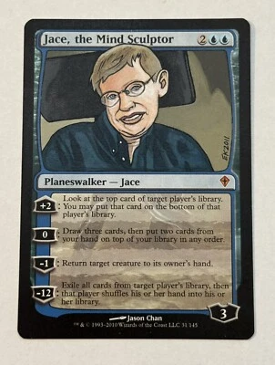 MTG Klug Alter - Jace The Mind Sculptor - Worldwake - Image 1 of 2