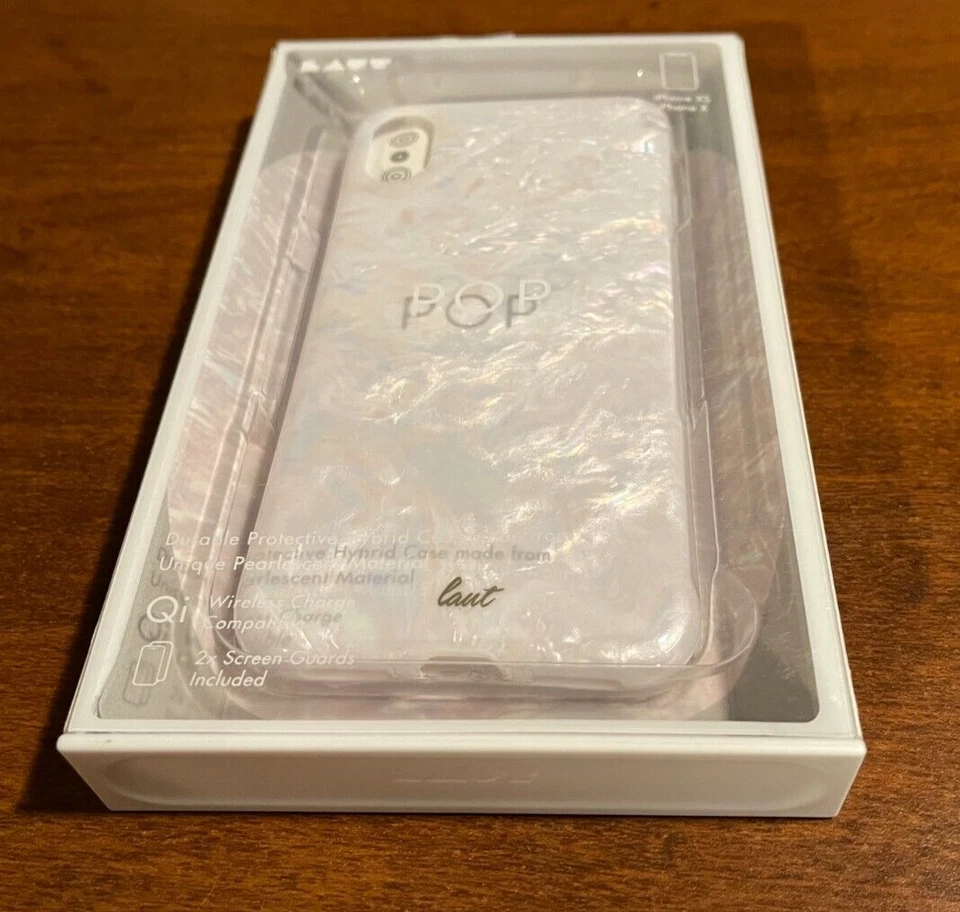 Funda rígida Laut para Apple iPhone X/XS Pop compatible con Arctic Pearl Qi Foto 1 de 1