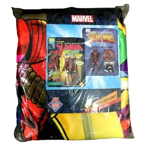 DEADPOOL MARVEL DOUBLE SIDED FLEECE BLANKET 45” X 60” NEW SEALED Only 2000 Made - Picture 1 of 2