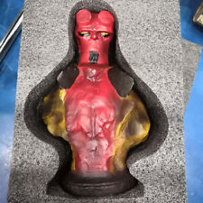Hellboy Comic Bust 8.6in Statue Figure Display Resin Painted Model Red Version