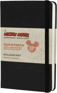 Moleskine Limited Edition Mickey Mouse Notebook, Hard Cover, Pocket Plain, Black - Imagen 1 de 1