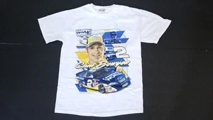 Clint Bowyer #2 Camping World Chase Authentics White Racing T-Shirt Size Medium - Picture 1 of 4