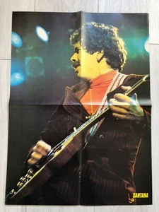 Poster Rock Revue BEST Nr 103 (Februar 1977) CARLOS SANTANA / QUERLENKER ASH - Bild 1 von 2