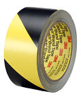 Safety Stripe Tape, Black & Yellow, 2-In. x 36-Yds. -766DC