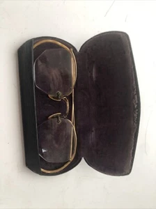 12kg Gold Filled Antique Vintage Glasses Tyndall Optical CO. SO. Dakota - Picture 1 of 8