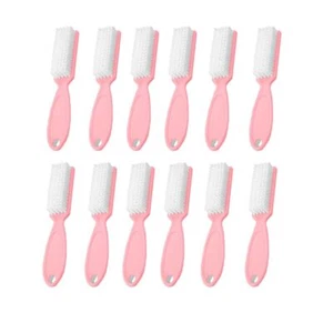 12 Stück Griff Grip Nagelreinigungsbürsten für Zehen Fingernägel Reinigung - Bild 1 von 6