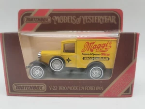 Matchbox Modelos Of Antaño 1930 A Ford Y-22 Coche Escala Vintage Emb.orig - Imagen 1 de 2
