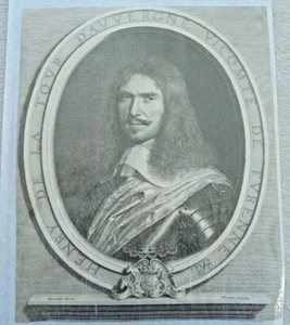 Portrait of Henry de la Tour d'Auvergne vicomte de Turenne - Nanteuil - Picture 1 of 1