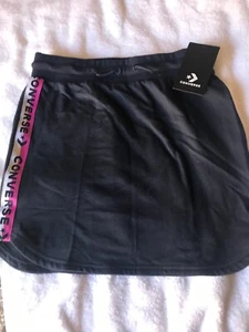 Converse All Stars Girls Youth Tennis Skirt . M. Navy. 80%Cotton,20% Polyester - Picture 1 of 5