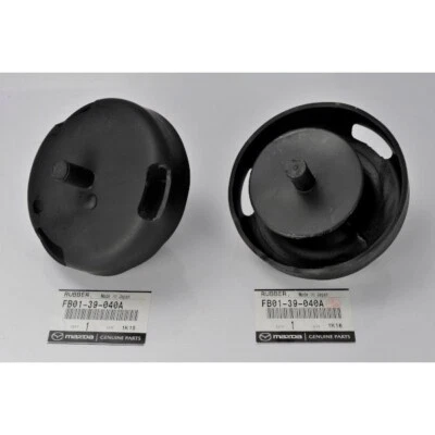 JDM OEM Mazda RX-7 RX7 FC3S Engine mount Bush 2 Piece Set RARE GENUINE JAPAN - Image 1 of 4