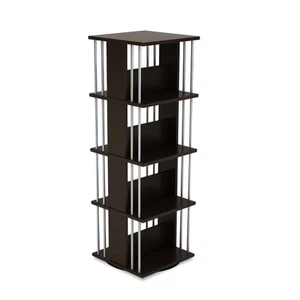 Atlantic Typhoon Media Storage Spinner, Engineered Wood, Space-Saving 360-Deg... - Picture 1 of 8