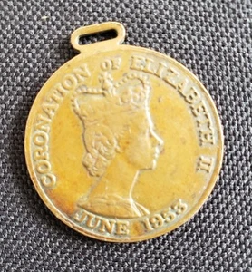 Queen Elizabeth 11 Medal Coronation Party 1953 - Picture 1 of 2