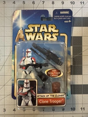 Figura de acción Hasbro Star Wars: Attack of the Clones CLONE TROOPER #17 Foto 1 de 4