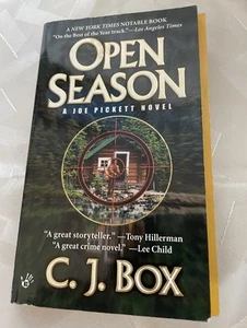 Open Season by C. J. Box 2001 ~ Signed By Author ~ First Printing Paperback Book - Picture 1 of 11