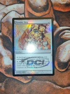 NM FOIL Powder Keg Promo Player Rewards MPRP MTG Magic the Gathering - Picture 1 of 2